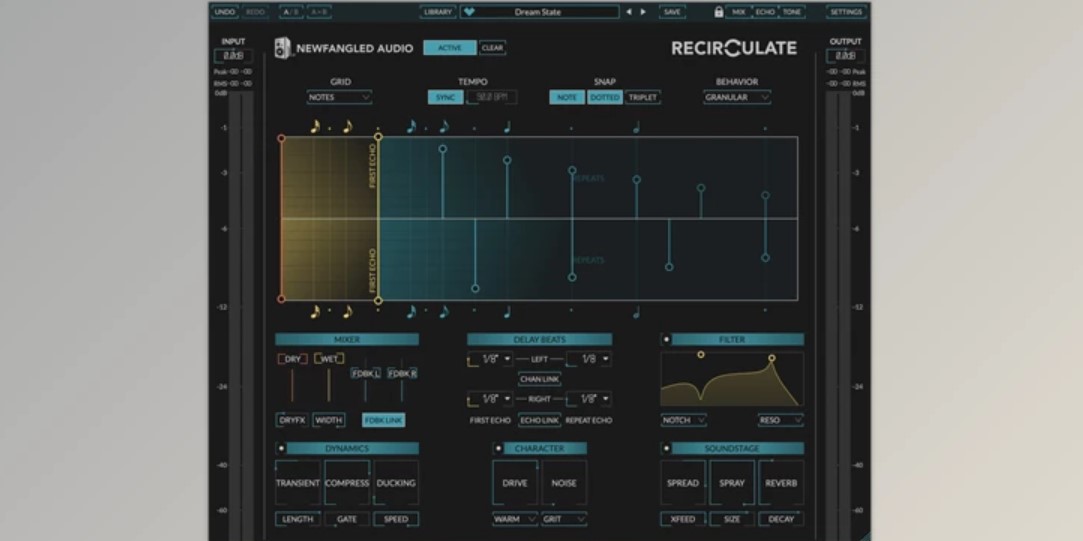 Newfangled Audio Recirculate v1.0.2: Redefining Echo in Your Mix