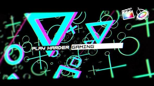 Videohive 47442755 Gamer Glitch Logo Reveal on GFXHive.com