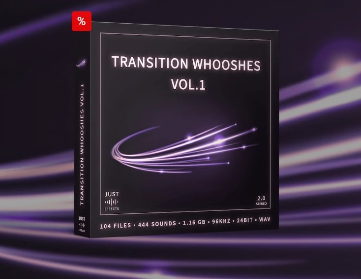 Enhance Your Projects with Just Sound Effects Transition Whooshes