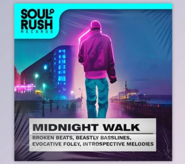 Soul Rush Records Midnight Walk (WAV) - Dive into Urban Night Vibes