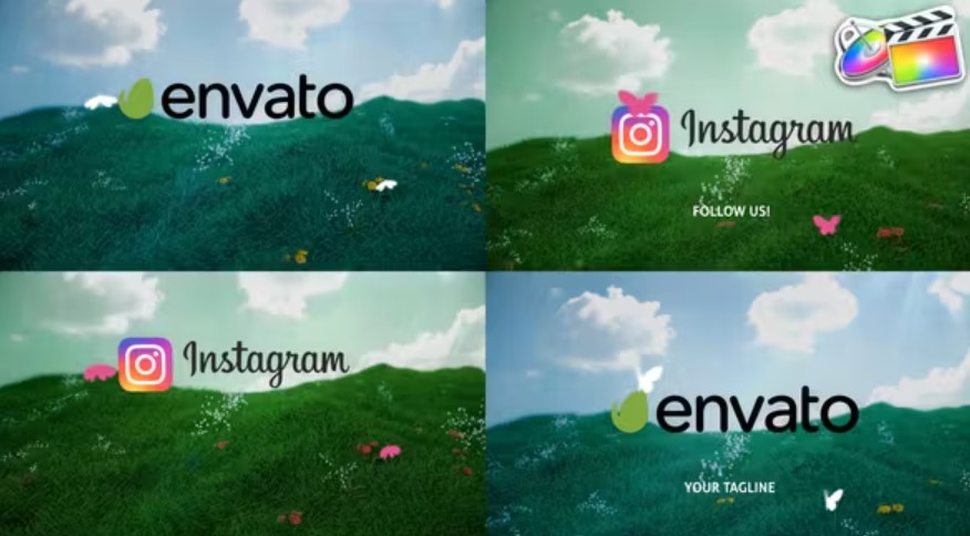 Unleash Nature's Beauty with Videohive 50639680 Spring Logo for FCPX