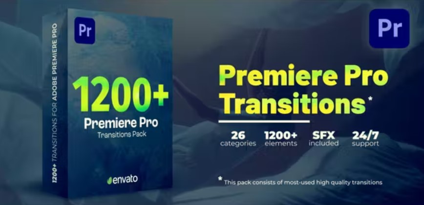 Revolutionize Your Videos with Videohive 45956630 1200 Transitions