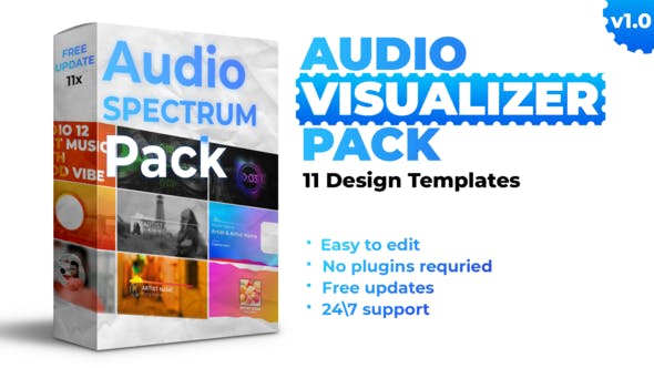 Enhance Your Projects with Videohive 44892232 Audio Visualizer Pack