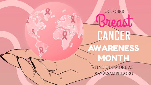 Videohive 34238183 for Breast Cancer Awareness Month