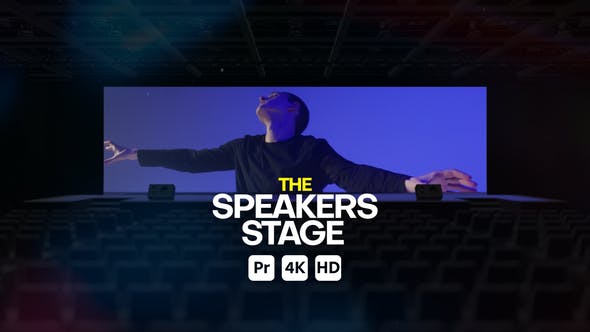 Videohive 48361408 Speaker’s Stage for Premiere Pro