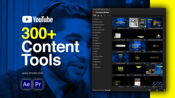 Unlock Your Creativity with Videohive 36569485: YouTube Content Tools