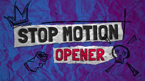 Elevate Your Editing with Videohive 50546407: Stop Motion Opener