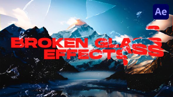 Videohive 48819438 Broken Glass Effects VOL. 1 | After Effects