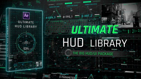 Videohive 40331876 Ultimate HUD Library on GFXHive