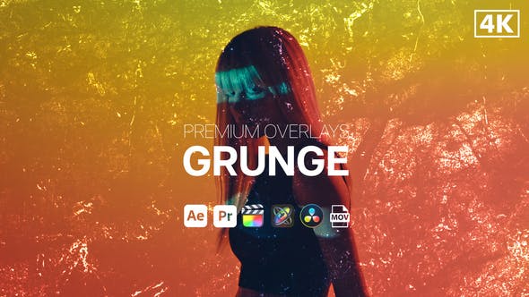 Videohive 48623620 Premium Overlays Grunge