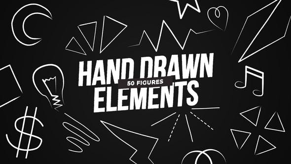 Elevate Your Editing with Videohive 48285058 Hand Drawn Elements