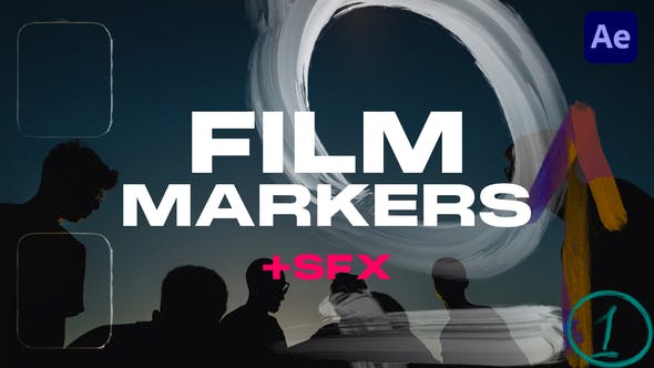 Videohive 48300862 Film Mark Overlays on GFXHive