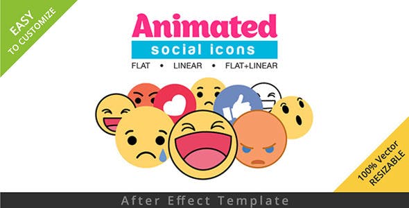 Enhance Your Video Editing with Videohive 15382428 Animated Social Icons