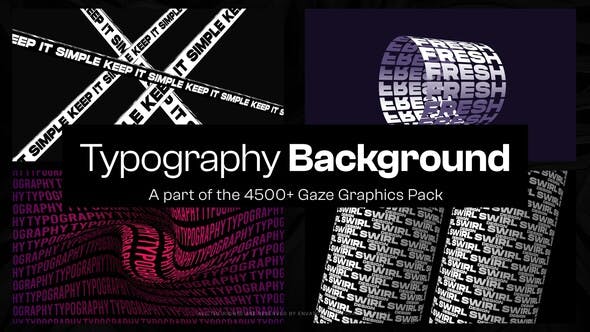 Videohive 48459812 16 Typography Backgrounds on GFXHive