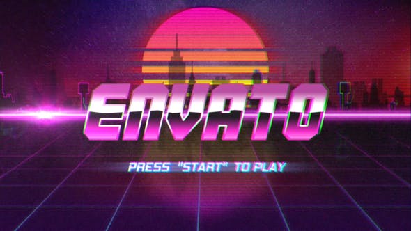 Elevate Your Video Editing with Videohive 22717155 Retro Future Logo