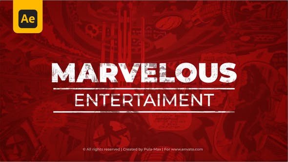 Videohive 46013040 Marvelous Logo Intro | Logo Reveal on GFXHive