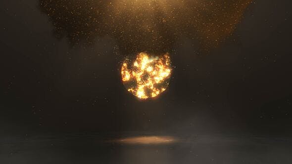 Videohive 42847565 - Fire Explosion Logo | GFXHive