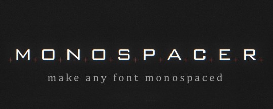 Unleash Creativity with Aescripts Monospacer 1.2.4 from GFXHive