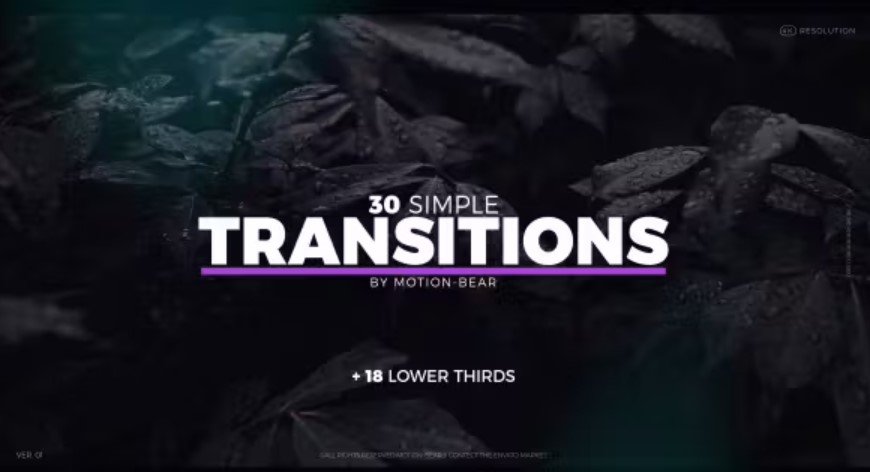 Unlock Your Creativity with Videohive 20905573: The 30+ Transitions Collection