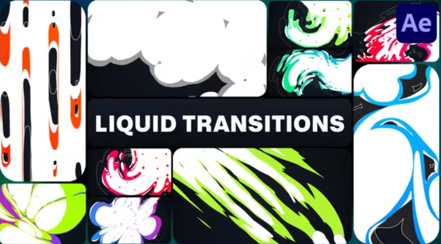 Experience Creativity Unleashed with Videohive 50689440: Colorful Liquid