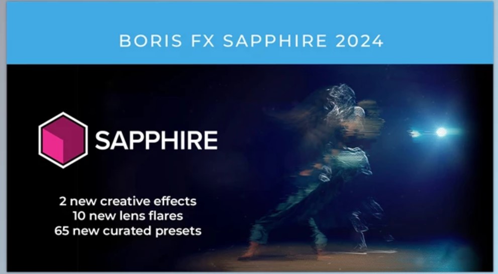 Boris FX Sapphire Plug-ins 2024.02 (Win, Mac-2023.01) | GFXHive