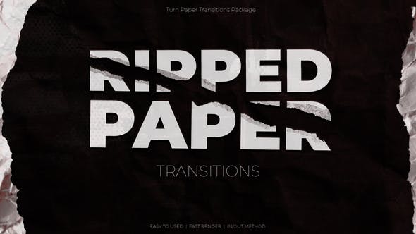 Elevate Your Video Editing with Videohive 50658535 - Ripped Paper