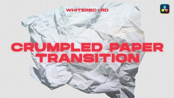 Videohive 50711004 - Elevate DaVinci Resolve Edits with Crumpled Paper