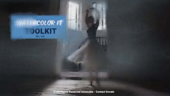 Elevate Your Video Editing with Watercolor It Toolkit | GFXHive