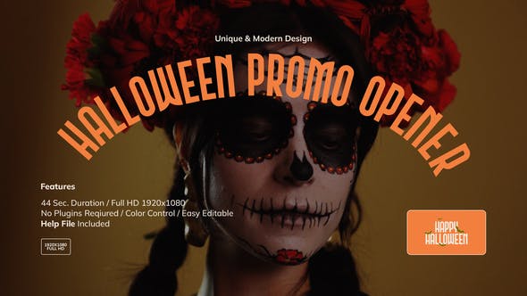 Videohive 48215171 Halloween Promo Opener on GFXHive