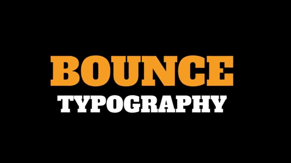 Unleash Creativity with GFXHive's Bounce Typography Premiere Pro Template