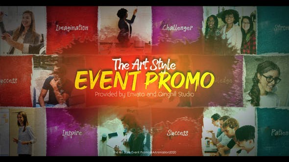 Unleash Creativity with GFXHive's Videohive 28154930 Art Style Events Promo