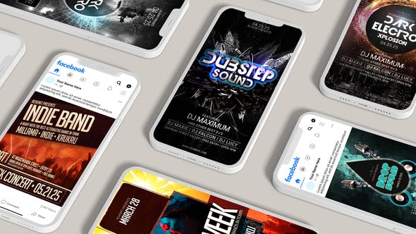 Unleash Creativity with GFXHive: Videohive 32286140 Music Event Banner Ad