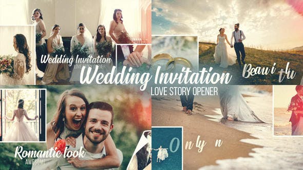 Elevate Your Edits with GFXHive's Videohive 45191524 Wedding Invitation