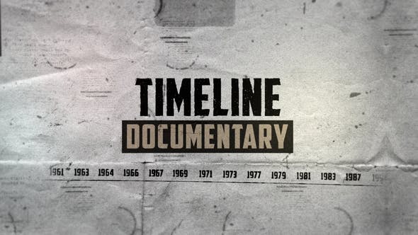 Videohive 44513820 Timeline Documentary Slideshow from GFXHive