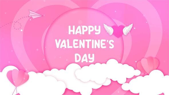 Videohive 42799326 Heart Wings Theme Valentines Day Slideshow