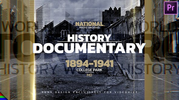 Videohive 42854123 History Promo