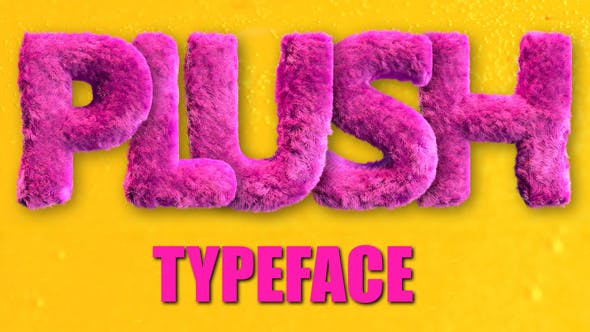 Elevate Your Video Editing with Videohive 46956671 Plush Typeface