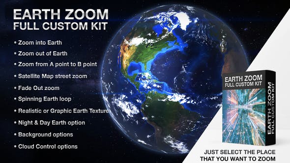 Earth Zoom Full Custom Kit Videohive 6451983 on GFXHive