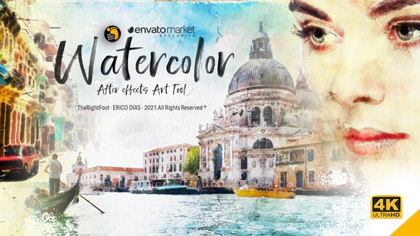 Videohive 32010207 Watercolor AE Art Tool on GFXHive