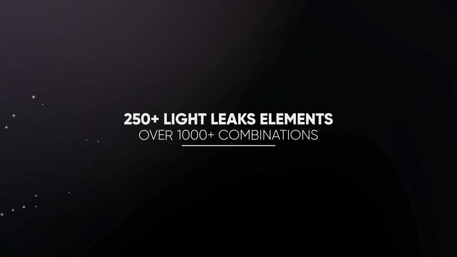 Light Leaks Constructor – 250+ Elements on GFXHive