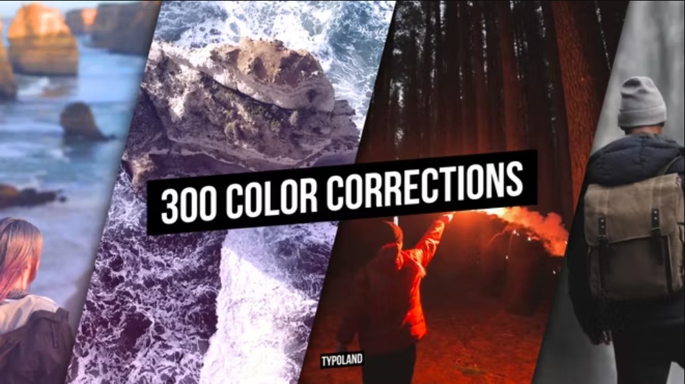 Unleash Creativity with 300 Color Correction Presets on GFXHive