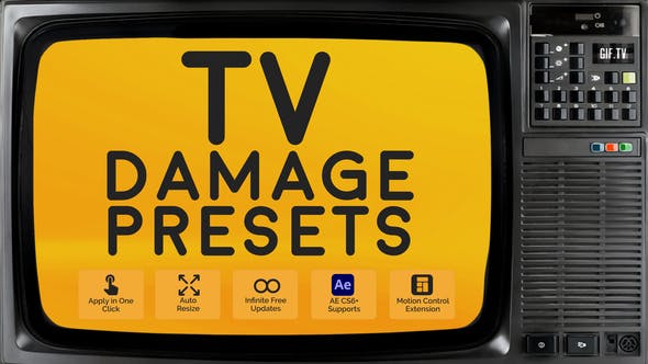 Unlock Creative Potential: TV Damage Presets on GFXHive