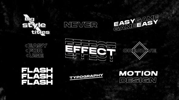 Videohive 50748965 Typography Titles | Premiere Pro (MOGRT) on GFXHive