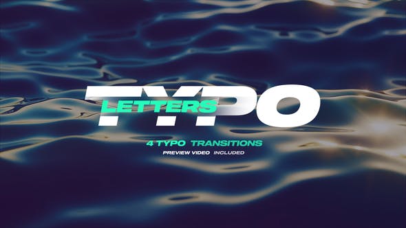 Elevate Your Edits with Videohive 49564077 Typo Transitions on GFXHive