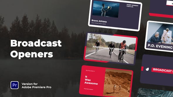 Unlock Creativity: Videohive 44286475 Broadcast Openers for Premiere Pro