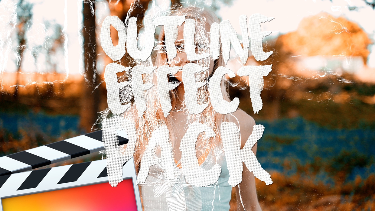 Download Ryan Nangle’s Outline Effect Pack for Final Cut Pro Exclusively at GFXHive