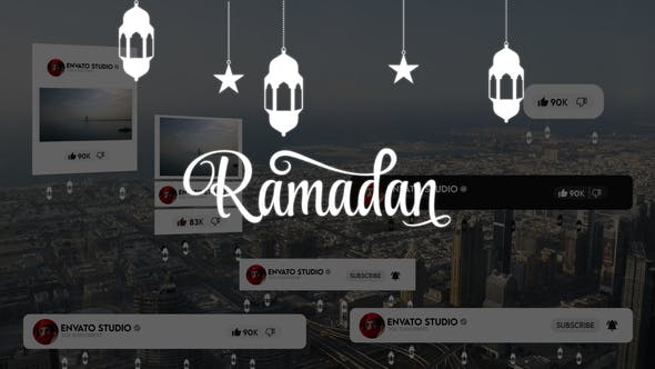 Elevate Your Video Editing with GFXHive: Ramadan YouTube Pack