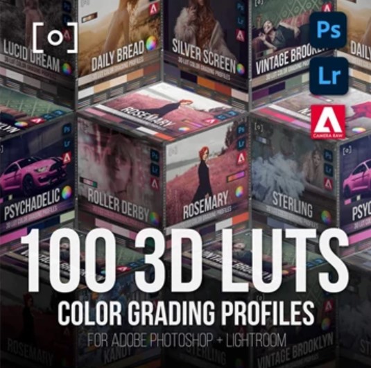 Elevate Your Artistry with PRO EDU – 100 3D LUT Profiles from GFXHive