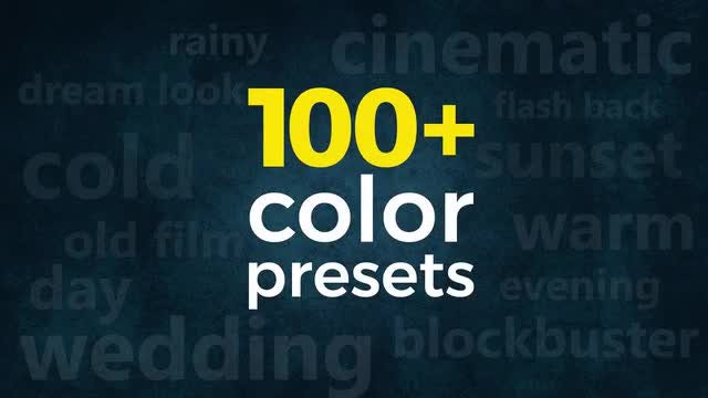 3-in-1 Pack: 100+ Cinematic & Wedding Color Presets