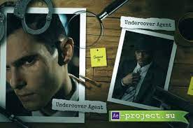 Uncover Secrets with the Undercover Agent After Effects Template